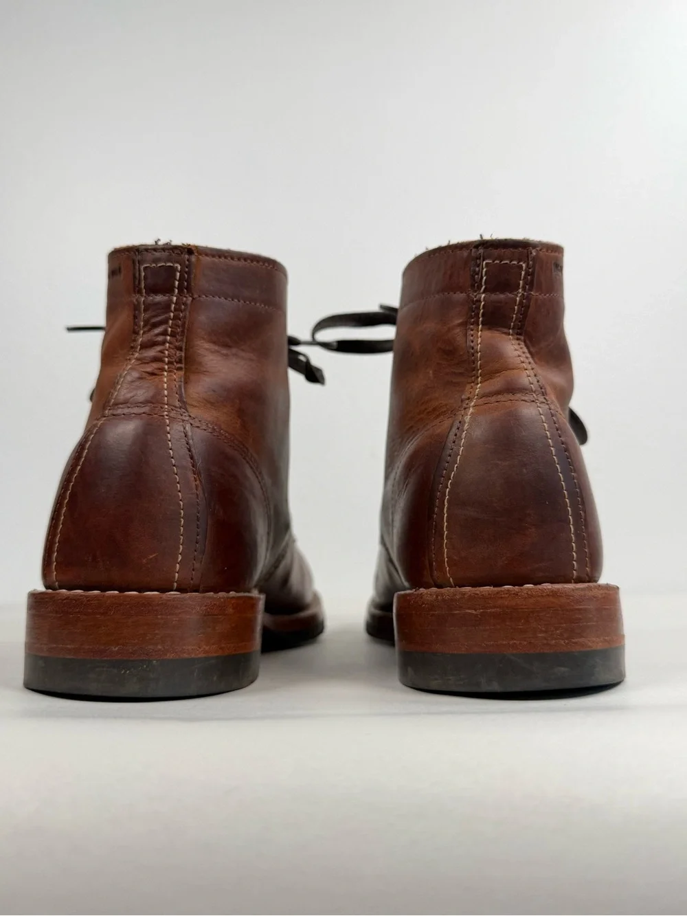 Men's Wolverine 1000-Mile Boots Horween Leather Size 9.5 D W40049 Made In USA